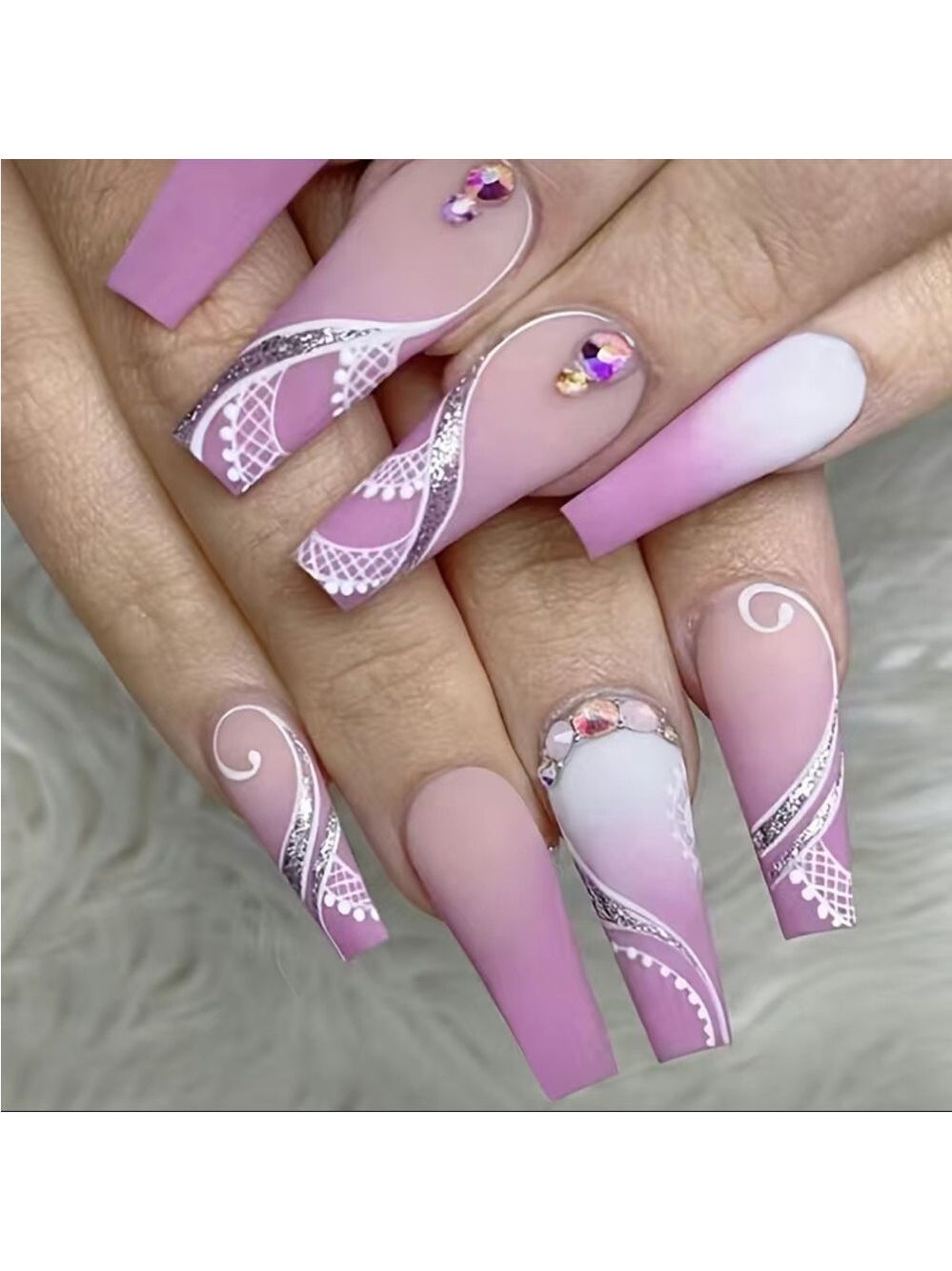 Pretty Little Thing - Nail Junkie - full artificial nail set